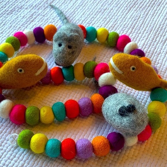 Here Here Kitty Felt Mouse Cat Toy Set - Picture 2 of 16